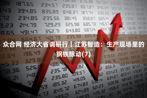 众合网 经济大省调研行｜江苏智造：生产现场里的钢铁脉动(7)